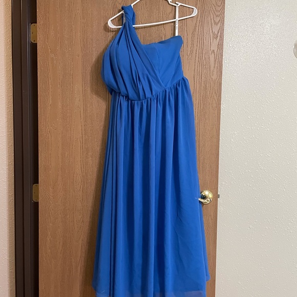 Light blue brides maids dress - Picture 3 of 3